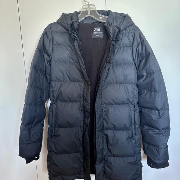 Athleta Girl $168.00 Snow Day Down Jacket Puffer, Size XXL/16 Black - Picture 8 of 12